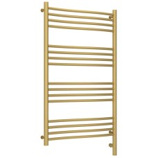 Полотенцесушитель электрический 1000х600 золотой матовый МЭМ правый Сунержа Флюид 3.0 032-5821-1060