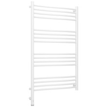 Полотенцесушитель электрический 1000х600 белый матовый МЭМ левый Сунержа Флюид 3.0 30-5820-1060