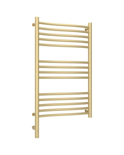 Полотенцесушитель электрический 800х500 шампань матовая МЭМ левый Сунержа Флюид 3.0 022-5820-8050