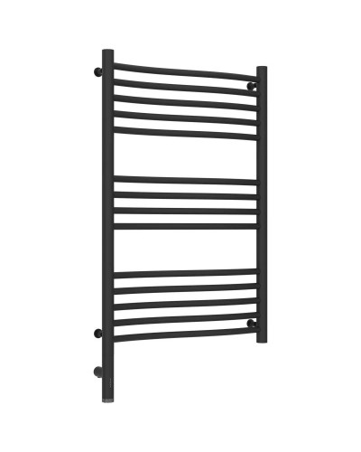 Полотенцесушитель электрический 800х500 темный титан муар МЭМ левый Сунержа Флюид 3.0 15-5820-8050