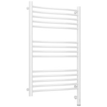 Полотенцесушитель электрический 800х500 белый глянец МЭМ правый Сунержа Флюид 3.0 12-5821-8050