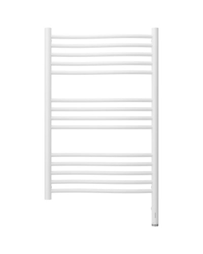Полотенцесушитель электрический 800х500 белый матовый МЭМ правый Сунержа Флюид 3.0 30-5821-8050