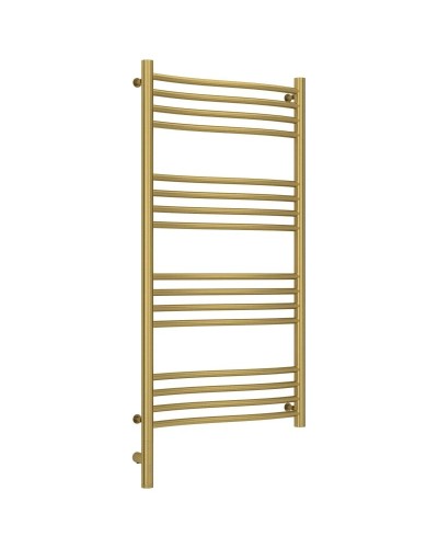 Полотенцесушитель электрический 1000х500 состаренная латунь МЭМ левый Сунержа Флюид 3.0 051-5820-1050