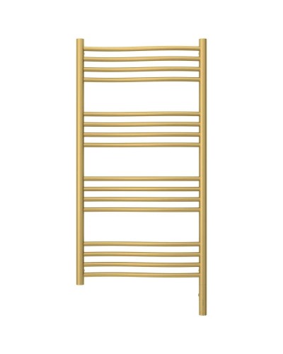 Полотенцесушитель электрический 1000х500 золотой матовый МЭМ правый Сунержа Флюид 3.0 032-5821-1050