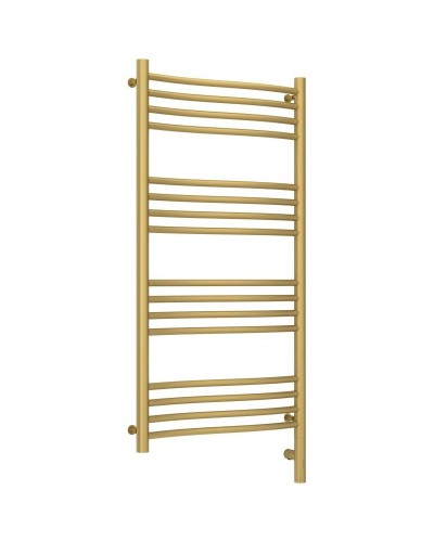 Полотенцесушитель электрический 1000х500 золотой матовый МЭМ правый Сунержа Флюид 3.0 032-5821-1050