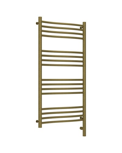 Полотенцесушитель электрический 1000х500 состаренная бронза МЭМ правый Сунержа Флюид 3.0 05-5821-1050