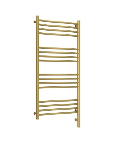 Полотенцесушитель электрический 1000х500 состаренная латунь МЭМ правый Сунержа Флюид 3.0 051-5821-1050