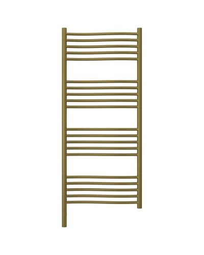 Полотенцесушитель электрический 1200х500 состаренная бронза МЭМ левый Сунержа Флюид 3.0 05-5820-1250