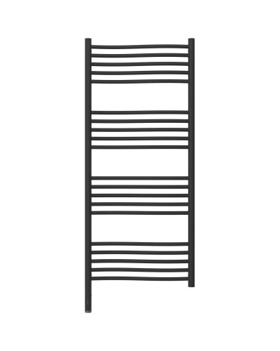 Полотенцесушитель электрический 1200х500 темный титан муар МЭМ левый Сунержа Флюид 3.0 15-5820-1250