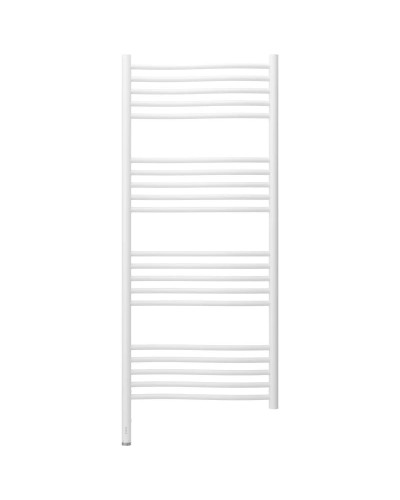 Полотенцесушитель электрический 1200х500 белый матовый МЭМ левый Сунержа Флюид 3.0 30-5820-1250