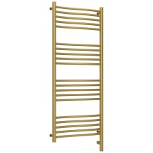 Полотенцесушитель электрический 1200х500 состаренная латунь МЭМ правый Сунержа Флюид 3.0 051-5821-1250