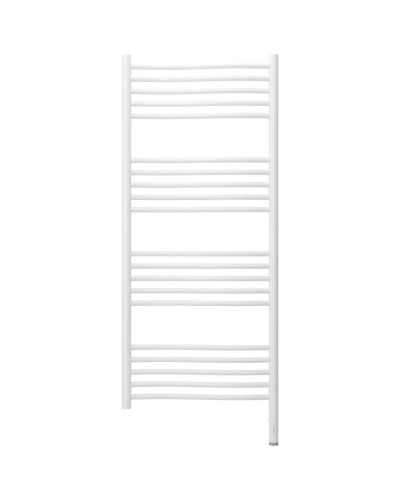 Полотенцесушитель электрический 1200х500 белый матовый МЭМ правый Сунержа Флюид 3.0 30-5821-1250