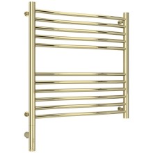 Полотенцесушитель электрический 600х600 шампань МЭМ левый Сунержа Флюид 3.0 020-5820-6060