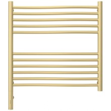 Полотенцесушитель электрический 600х600 шампань матовая МЭМ левый Сунержа Флюид 3.0 022-5820-6060