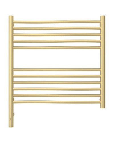 Полотенцесушитель электрический 600х600 шампань матовая МЭМ левый Сунержа Флюид 3.0 022-5820-6060