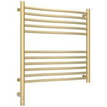 Полотенцесушитель электрический 600х600 шампань матовая МЭМ левый Сунержа Флюид 3.0 022-5820-6060