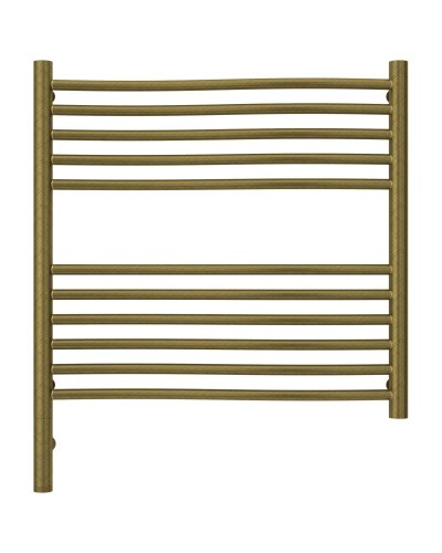 Полотенцесушитель электрический 600х600 состаренная бронза МЭМ левый Сунержа Флюид 3.0 05-5820-6060