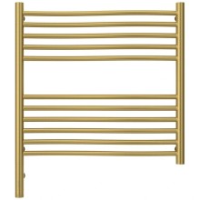 Полотенцесушитель электрический 600х600 состаренная латунь МЭМ левый Сунержа Флюид 3.0 051-5820-6060