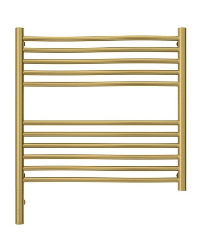 Полотенцесушитель электрический 600х600 состаренная латунь МЭМ левый Сунержа Флюид 3.0 051-5820-6060