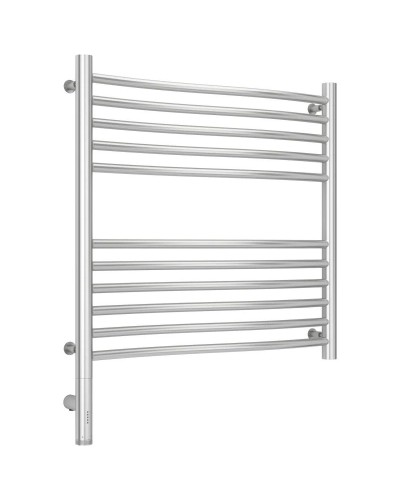 Полотенцесушитель электрический 600х600 сатин МЭМ левый Сунержа Флюид 3.0 071-5820-6060