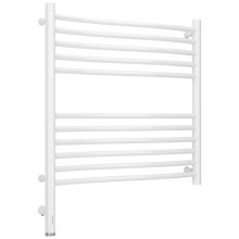 Полотенцесушитель электрический 600х600 белый глянец МЭМ левый Сунержа Флюид 3.0 12-5820-6060