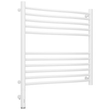 Полотенцесушитель электрический 600х600 белый матовый МЭМ левый Сунержа Флюид 3.0 30-5820-6060