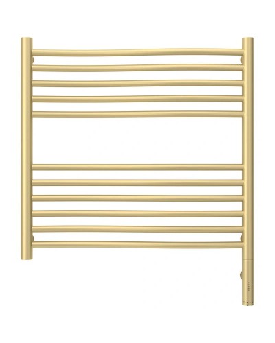 Полотенцесушитель электрический 600х600 шампань матовая МЭМ правый Сунержа Флюид 3.0 022-5821-6060