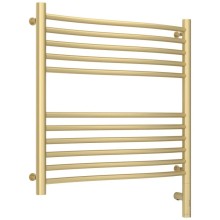 Полотенцесушитель электрический 600х600 шампань матовая МЭМ правый Сунержа Флюид 3.0 022-5821-6060