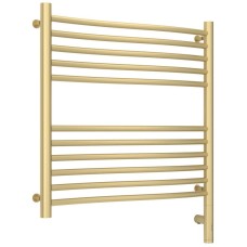 Полотенцесушитель электрический 600х600 шампань матовая МЭМ правый Сунержа Флюид 3.0 022-5821-6060