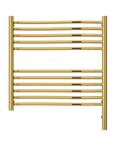 Полотенцесушитель электрический 600х600 золотой МЭМ правый Сунержа Флюид 3.0 03-5821-6060