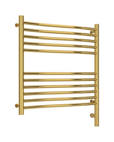 Полотенцесушитель электрический 600х600 золотой МЭМ правый Сунержа Флюид 3.0 03-5821-6060