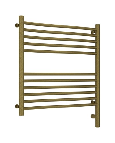 Полотенцесушитель электрический 600х600 состаренная бронза МЭМ правый Сунержа Флюид 3.0 05-5821-6060