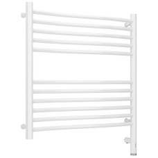 Полотенцесушитель электрический 600х600 белый глянец МЭМ правый Сунержа Флюид 3.0 12-5821-6060