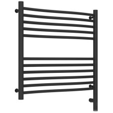 Полотенцесушитель электрический 600х600 темный титан муар МЭМ правый Сунержа Флюид 3.0 15-5821-6060