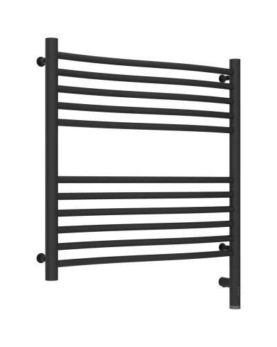 Полотенцесушитель электрический 600х600 темный титан муар МЭМ правый Сунержа Флюид 3.0 15-5821-6060