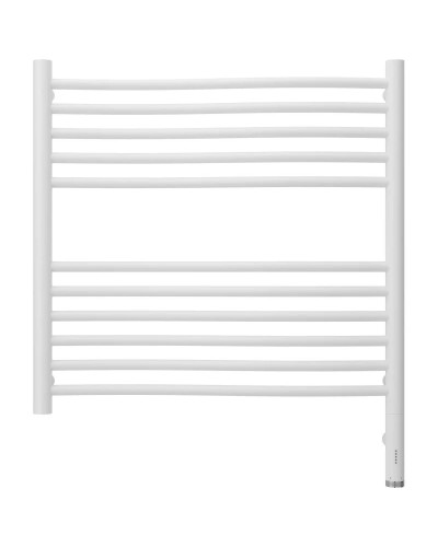 Полотенцесушитель электрический 600х600 белый матовый МЭМ правый Сунержа Флюид 3.0 30-5821-6060