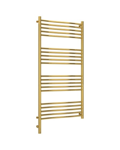 Полотенцесушитель электрический 1200х600 золотой МЭМ левый Сунержа Флюид 3.0 03-5820-1260