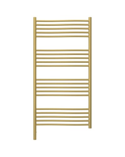 Полотенцесушитель электрический 1200х600 состаренная латунь МЭМ левый Сунержа Флюид 3.0 051-5820-1260