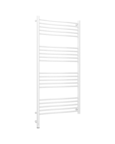 Полотенцесушитель электрический 1200х600 белый глянец МЭМ левый Сунержа Флюид 3.0 12-5820-1260