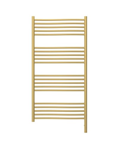 Полотенцесушитель электрический 1200х600 золотой матовый МЭМ правый Сунержа Флюид 3.0 032-5821-1260