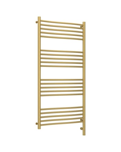 Полотенцесушитель электрический 1200х600 золотой матовый МЭМ правый Сунержа Флюид 3.0 032-5821-1260