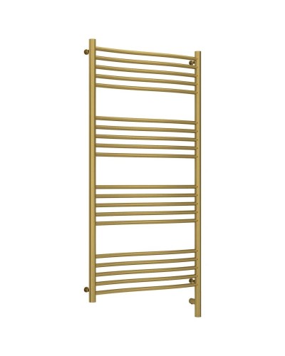 Полотенцесушитель электрический 1200х600 состаренная латунь МЭМ правый Сунержа Флюид 3.0 051-5821-1260