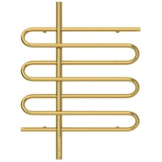 Полотенцесушитель электрический 800х600 золотой МЭМ левый Сунержа Эпатаж 3.0 03-5850-8060