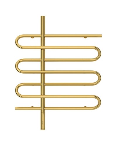 Полотенцесушитель электрический 800х600 золотой МЭМ левый Сунержа Эпатаж 3.0 03-5850-8060