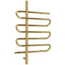 Полотенцесушитель электрический 800х600 золотой МЭМ левый Сунержа Эпатаж 3.0 03-5850-8060