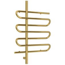 Полотенцесушитель электрический 800х600 золотой МЭМ левый Сунержа Эпатаж 3.0 03-5850-8060