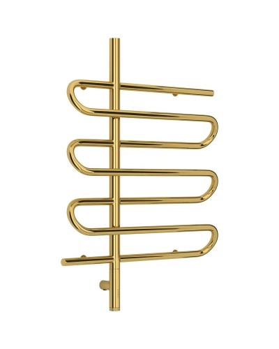 Полотенцесушитель электрический 800х600 золотой МЭМ левый Сунержа Эпатаж 3.0 03-5850-8060