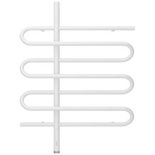 Полотенцесушитель электрический 800х600 белый глянец МЭМ левый Сунержа Эпатаж 3.0 12-5850-8060