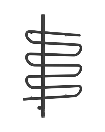 Полотенцесушитель электрический 800х600 темный титан муар МЭМ левый Сунержа Эпатаж 3.0 15-5850-8060