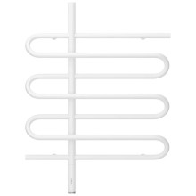 Полотенцесушитель электрический 800х600 белый матовый МЭМ левый Сунержа Эпатаж 3.0 30-5850-8060